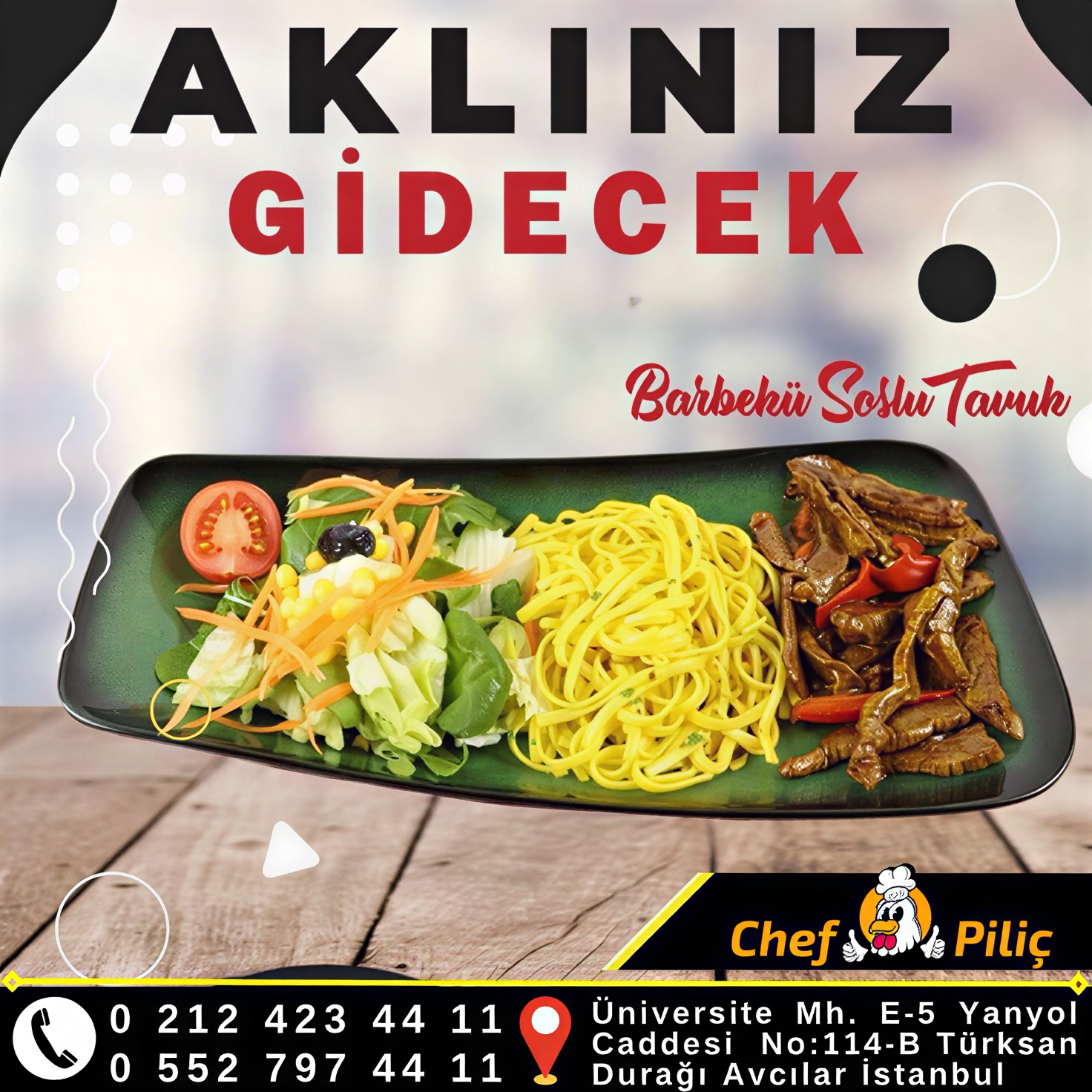 Barbekü Soslu Tavuk